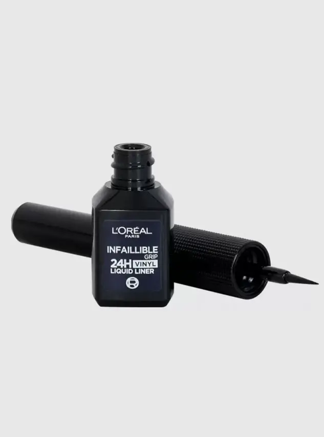 Loreal Paris Infaillible Grip 24H Vinyl Likit Eyeliner - Siyah - 5