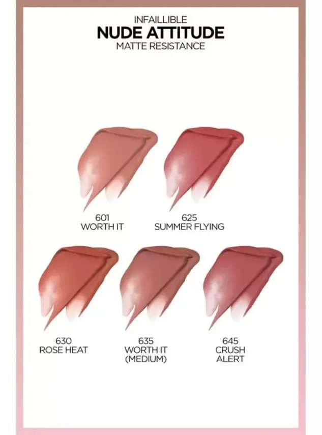 Loreal Paris Infaillible Matte Resistance Likit Mat Ruj - 601 Worth It - 4