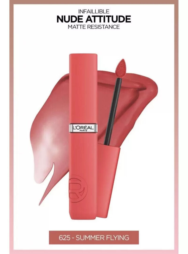 Loreal Paris Infaillible Matte Resistance Likit Mat Ruj - 625 Summer Flying - Loreal