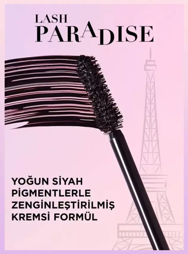 Loreal Paris Lash Paradise Siyah Maskara 6.4ml - 3