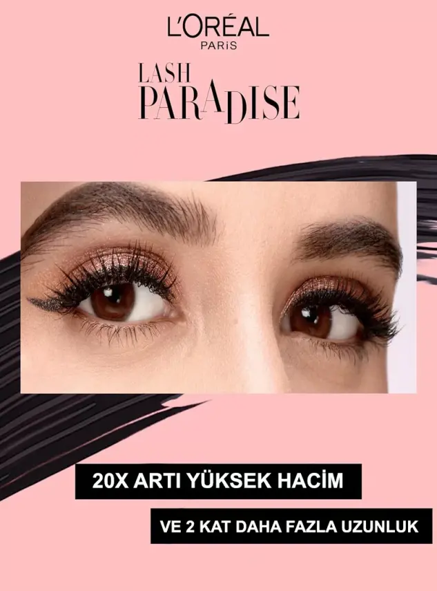 Loreal Paris Lash Paradise Siyah Maskara 6.4ml - 4