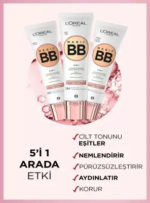 Loreal Paris Magic BB Krem 02 Light 30 ml - 3