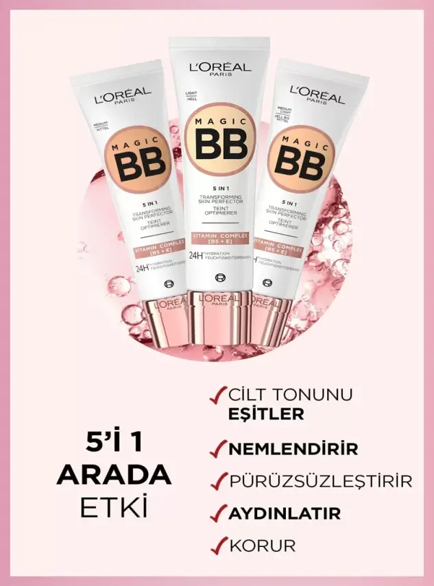 Loreal Paris Magic BB Krem 02 Light 30 ml - 3