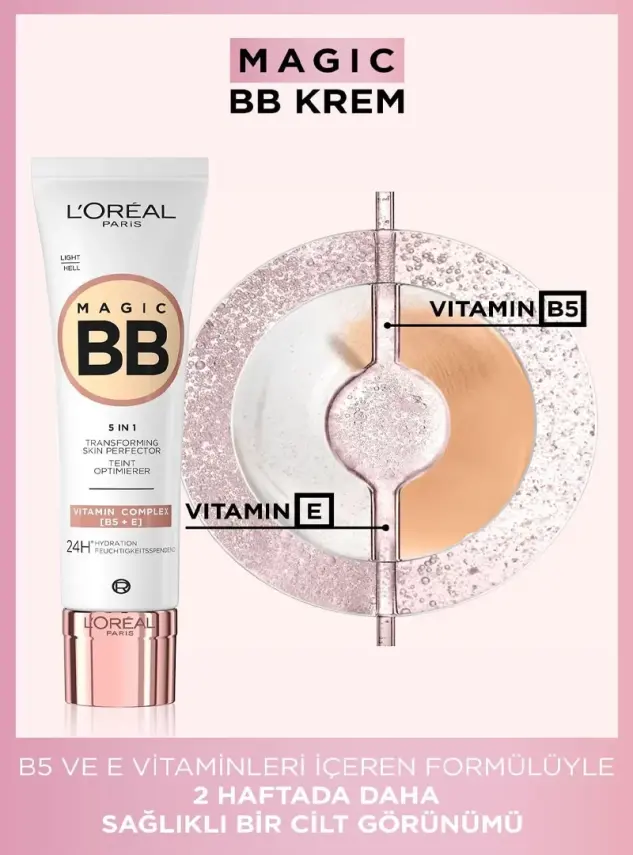 Loreal Paris Magic BB Krem 02 Light 30 ml - 4