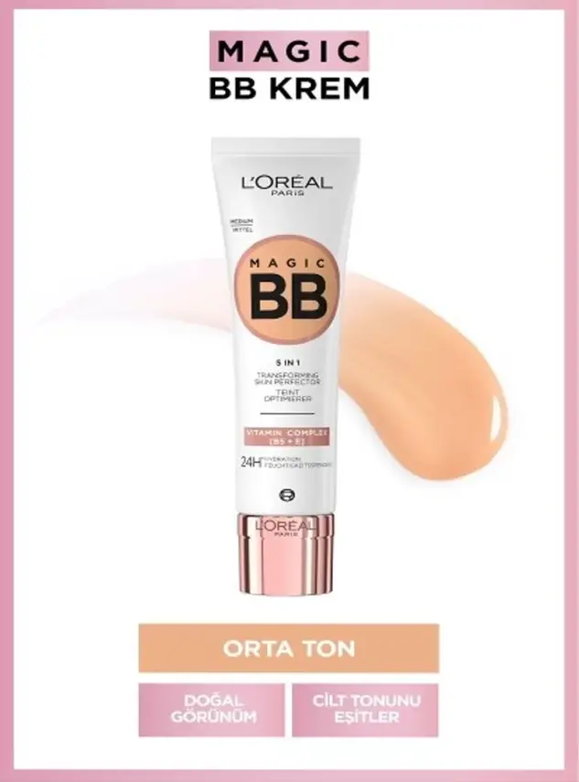 Loreal Paris Magic BB Krem 04 Medium 30 ml - 1