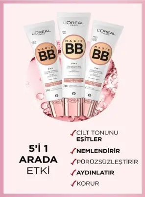 Loreal Paris Magic BB Krem 04 Medium 30 ml - 5