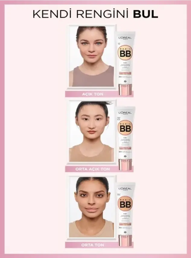 Loreal Paris Magic BB Krem 04 Medium 30 ml - 6