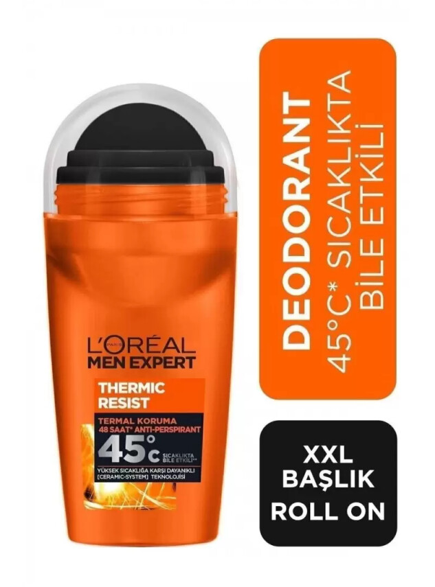 Loreal Paris Men Expert Thermic Resist XXL Ball Roll On - Termal Koruma - 50 ml - Loreal