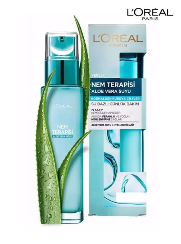 Loreal Paris Nem Terapisi Aloe Vera Suyu - Normalden Kuruya Ciltler - 70 ml - 4