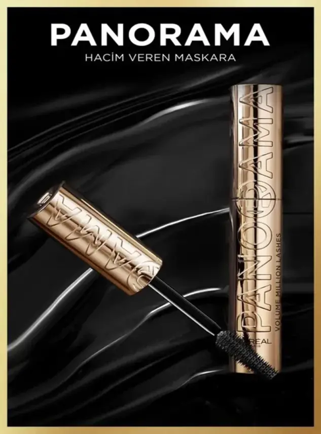 Loreal Paris Panorama Hacim Veren Maskara Siyah 9.9 ml - 2