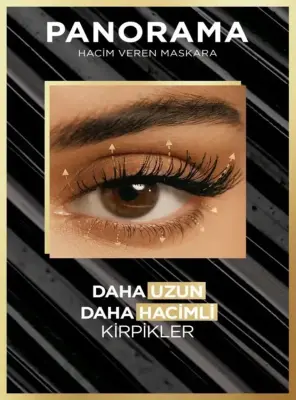 Loreal Paris Panorama Hacim Veren Maskara Siyah 9.9 ml - 3
