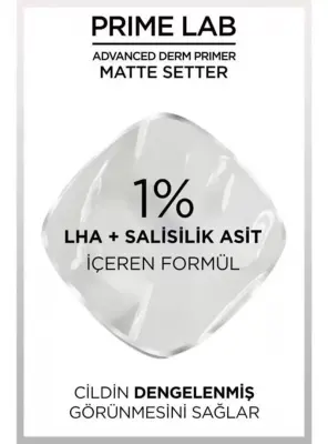 Loreal Paris Prime Lab Matte Setter Matlaştırıcı Salisilik Asit İçeren Primer 30 ml - 3