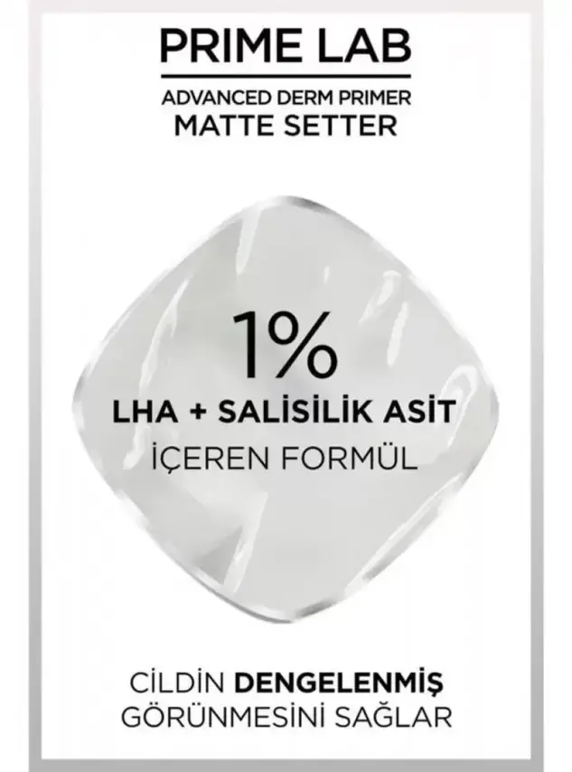 Loreal Paris Prime Lab Matte Setter Matlaştırıcı Salisilik Asit İçeren Primer 30 ml - 3