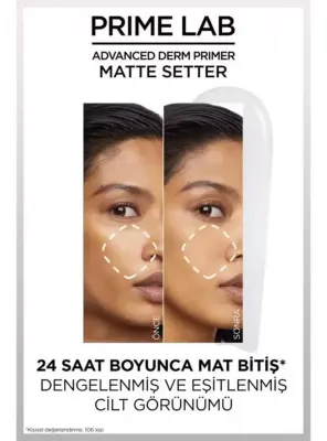 Loreal Paris Prime Lab Matte Setter Matlaştırıcı Salisilik Asit İçeren Primer 30 ml - 6