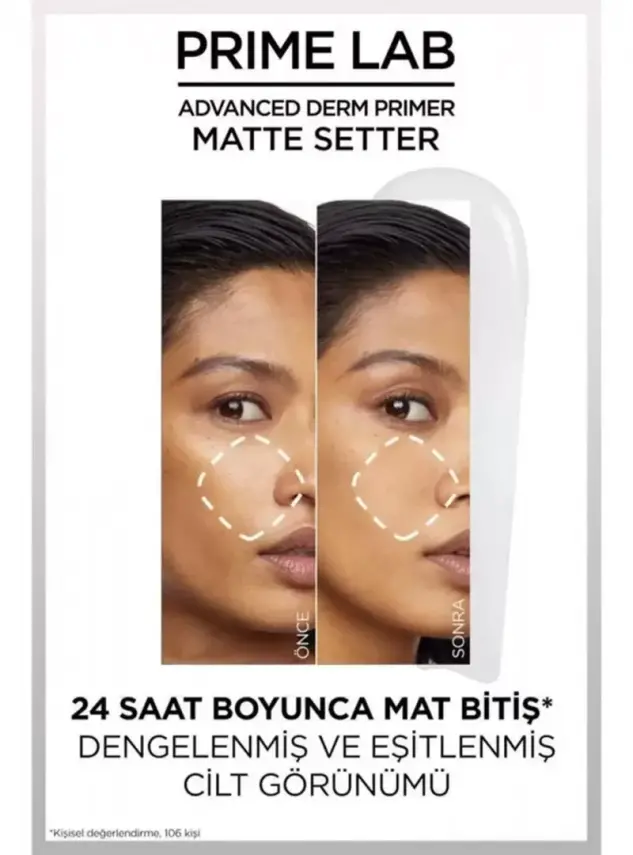 Loreal Paris Prime Lab Matte Setter Matlaştırıcı Salisilik Asit İçeren Primer 30 ml - 6