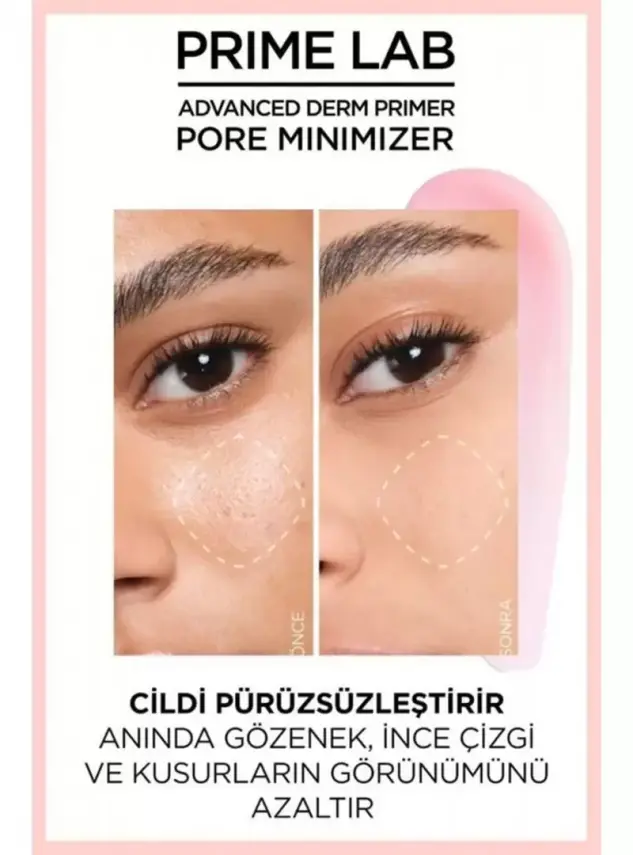 Loreal Paris Prime Lab Pore Minimizer Gözenek Küçültücü AHA ve BHA İçeren Primer 30 ml - 5