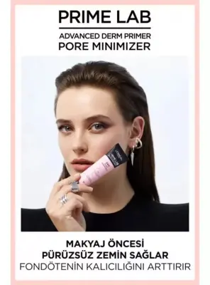 Loreal Paris Prime Lab Pore Minimizer Gözenek Küçültücü AHA ve BHA İçeren Primer 30 ml - 8