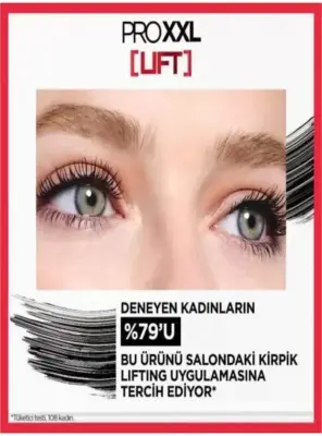 Loreal Paris Pro XXL Lift Çift Taraflı Maskara - Kirpik Lifting Etkisi 6.4 ml - 3