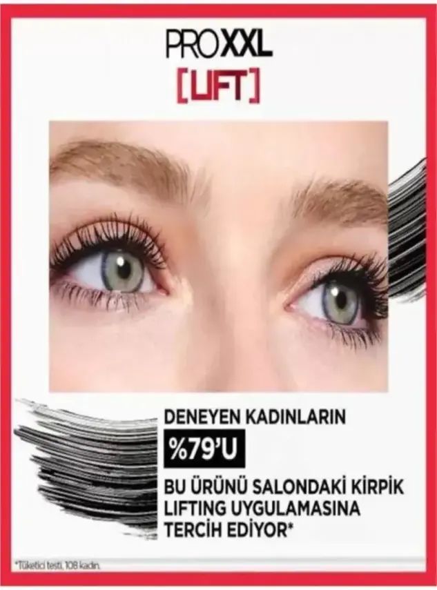 Loreal Paris Pro XXL Lift Çift Taraflı Maskara - Kirpik Lifting Etkisi 6.4 ml - 3