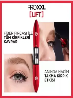 Loreal Paris Pro XXL Lift Çift Taraflı Maskara - Kirpik Lifting Etkisi 6.4 ml - 4