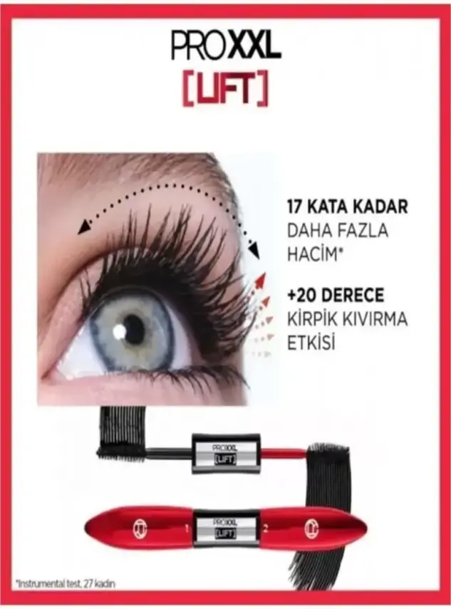 Loreal Paris Pro XXL Lift Çift Taraflı Maskara - Kirpik Lifting Etkisi 6.4 ml - 5