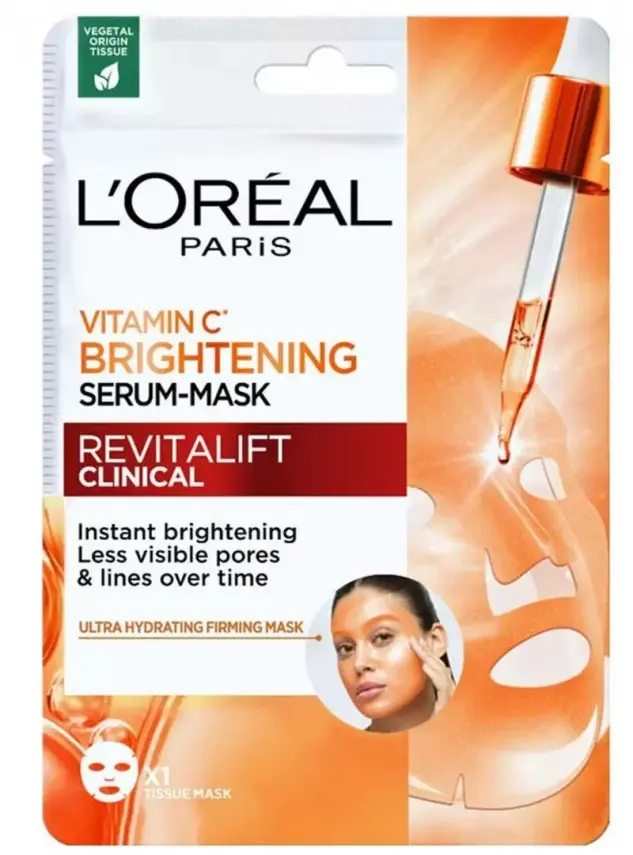 Loreal Paris Revitalift Clinical Anında Aydınlatıcı C Vitamini Serum Etkili Maske 1 Adet - 2