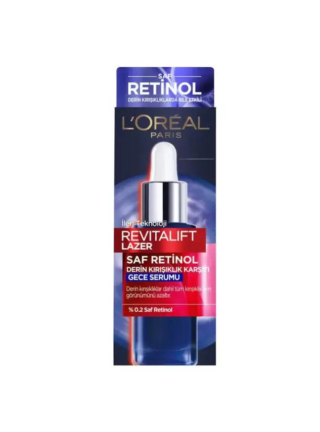 Loreal Paris Revitalift Lazer Saf Retinol Gece Serum 30 ml - 2