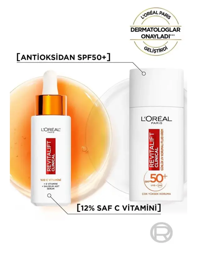 Loreal Paris Revitalift SPF 50+ Yüz Güneş Kremi - Fluid Krem - 50ml - 4