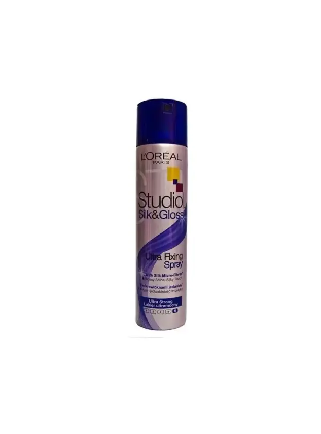 Loreal Paris Studio Line Silk & Gloss Ultra Fixing Spray 250 ml - 1