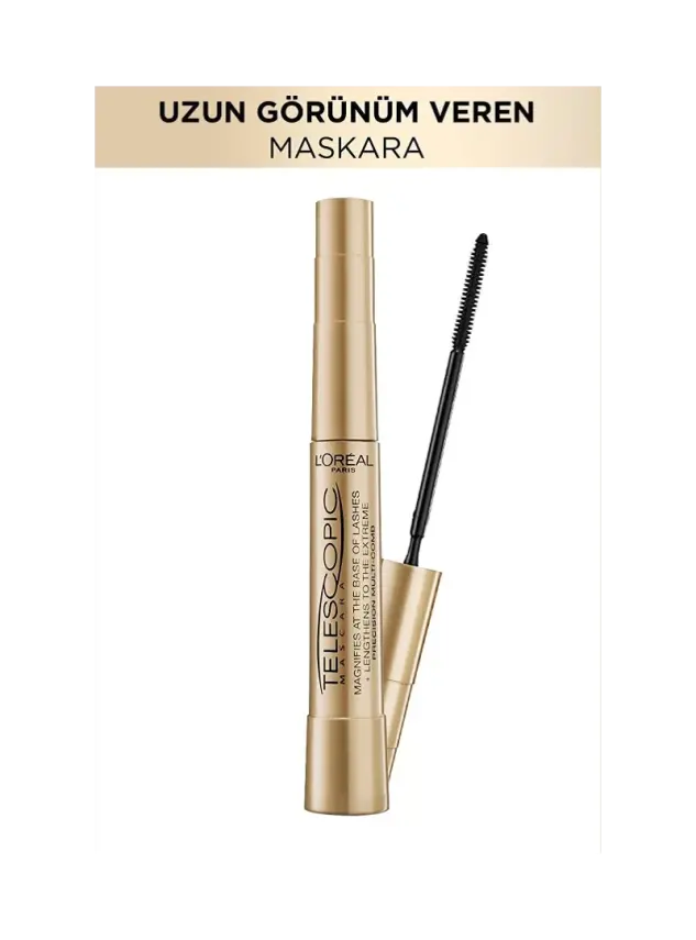 Loreal Paris Telescopic Gold Mascara Black 8ml - 1