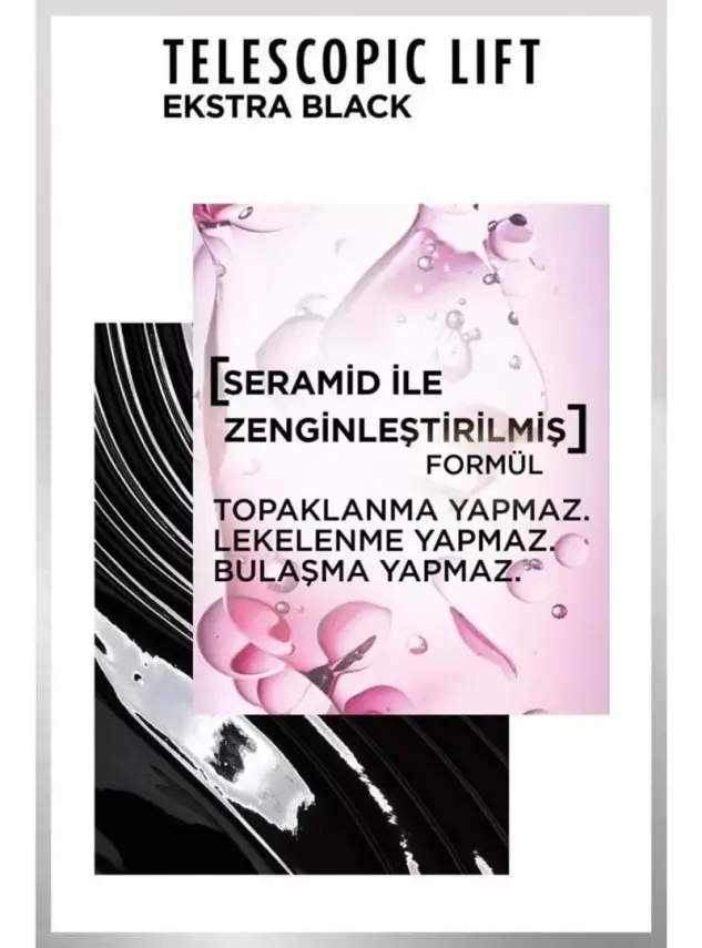 Loreal Paris Telescopic Lift Extra Black Maskara 9.9ml - 3