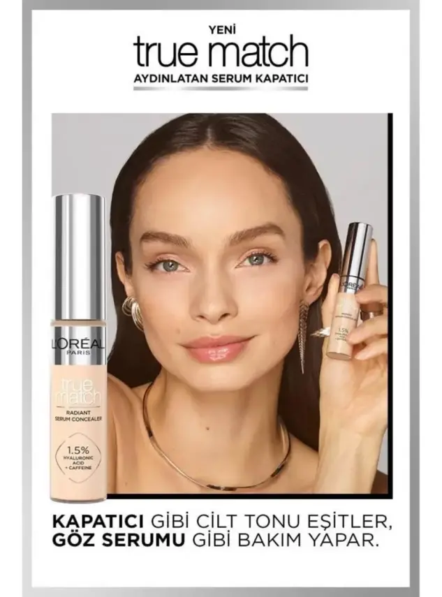 Loreal Paris True Match Aydınlatan Serum Kapatıcı - 1N Light - 2