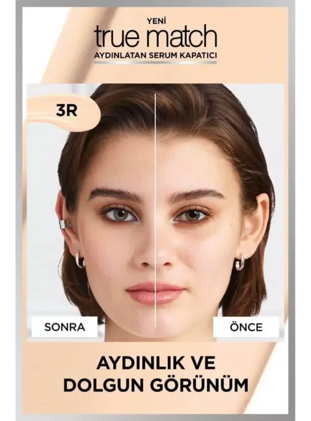 Loreal Paris True Match Aydınlatan Serum Kapatıcı - 3R Light Medium - 6