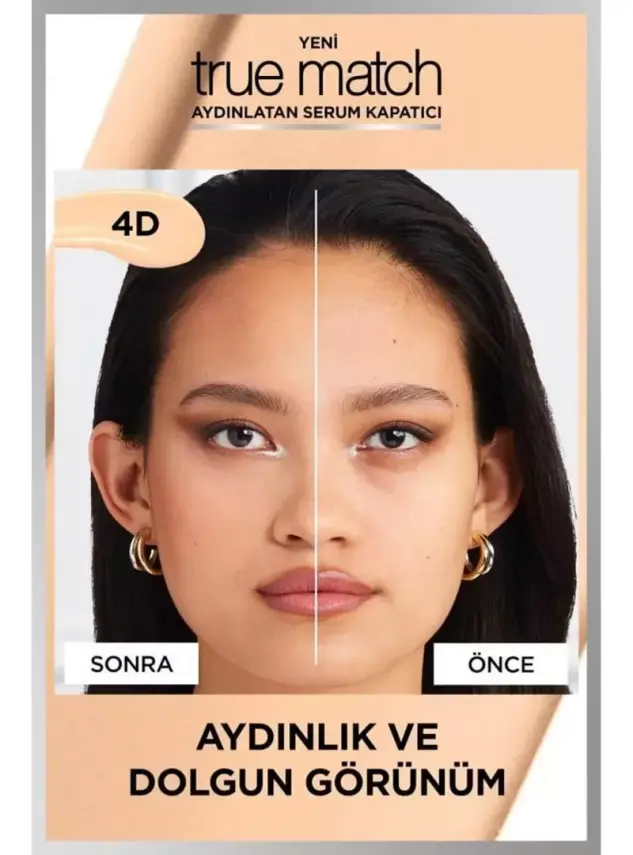 Loreal Paris True Match Aydınlatan Serum Kapatıcı - 4D Light Medium - 6