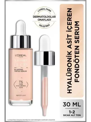Loreal Paris True Match Nude Fondöten Serum 1-2 Rosy Light 30ML - 1