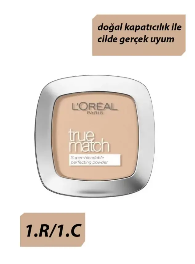 Loreal Paris True Match Pudra 1.R/1.C Rose Ivory 9 gr - 1