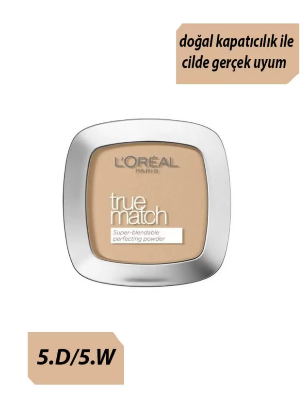 Loreal Paris True Match Pudra 5.D/5.W Golden Sand 9gr - Loreal