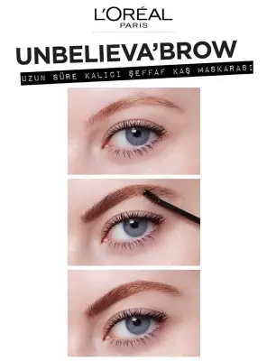 Loreal Paris Unbelieva Brow Uzun Süre Kalıcı Şeffaf Kaş Maskarası - 3