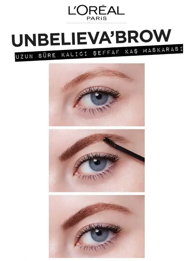 Loreal Paris Unbelieva Brow Uzun Süre Kalıcı Şeffaf Kaş Maskarası - 3