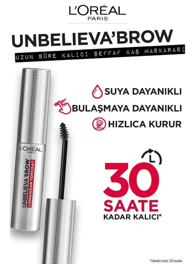 Loreal Paris Unbelieva Brow Uzun Süre Kalıcı Şeffaf Kaş Maskarası - 4