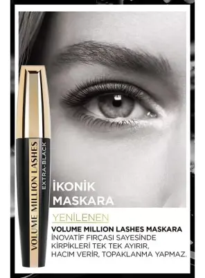Loreal Paris Volume Million Lashes Maskara 10.7ml - 2