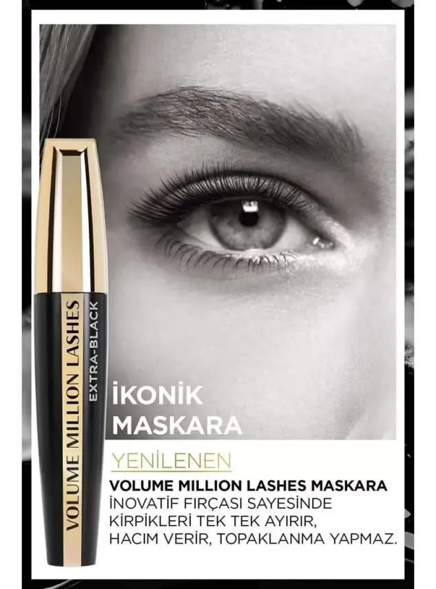 Loreal Paris Volume Million Lashes Maskara 10.7ml - 2