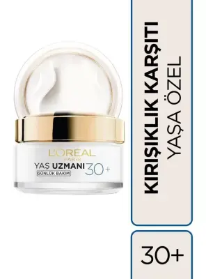 Loreal Paris Yaş Uzmanı 30+ Nemlendirici Gece Kremi 50ml - 1