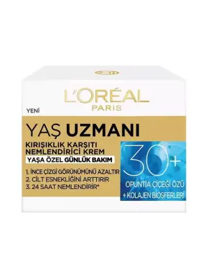 Loreal Paris Yaş Uzmanı 30+ Nemlendirici Gece Kremi 50ml - 3