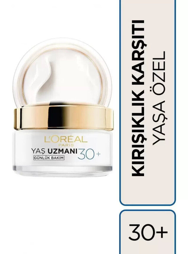 Loreal Paris Yaş Uzmanı 30+ Nemlendirici Gündüz Kremi 50ml - Loreal