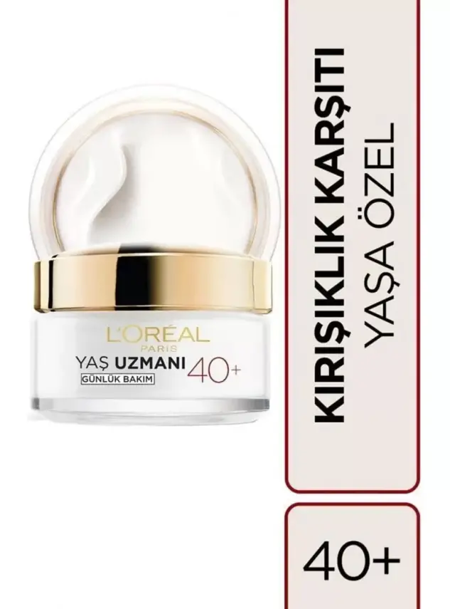 Loreal Paris Yaş Uzmanı 40+ Sıkılaştırıcı Gece Kremi 50ml - 1
