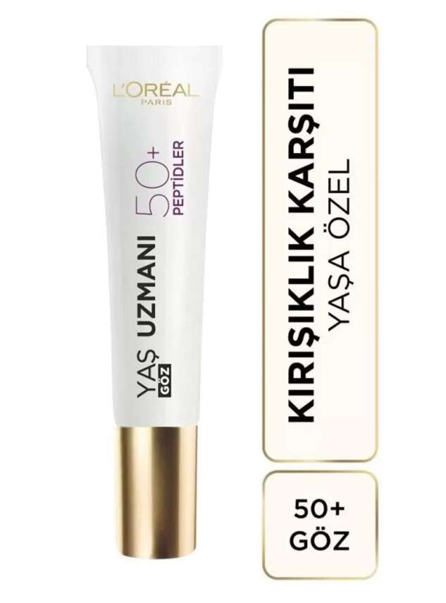 Loreal Paris Yaş Uzmanı 50+ Yenileyici Göz Bakım Kremi 15ml - Loreal