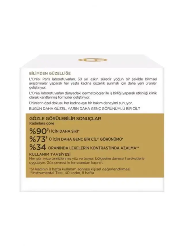 Loreal Paris Yaş Uzmanı 60+ Besleyici Gündüz Bakım Kremi SPf20 50 ml - 5