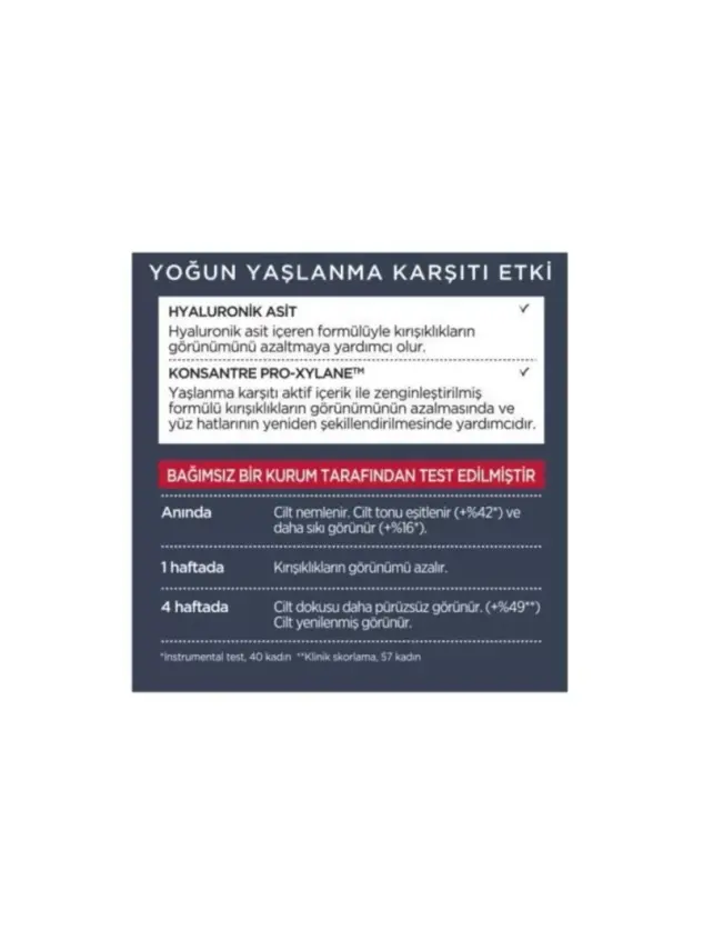 Loreal Revitalift Lazer X3 Yaşlanma Karşıtı Gece Bakım Kremi 50ml - 5