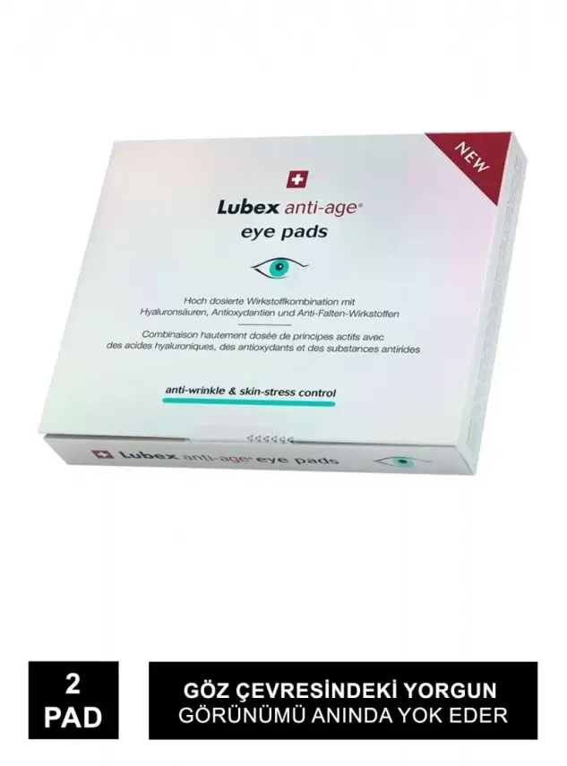 Lubex Anti Age Eye Pads 8 Poşet x 2 Pad - 2